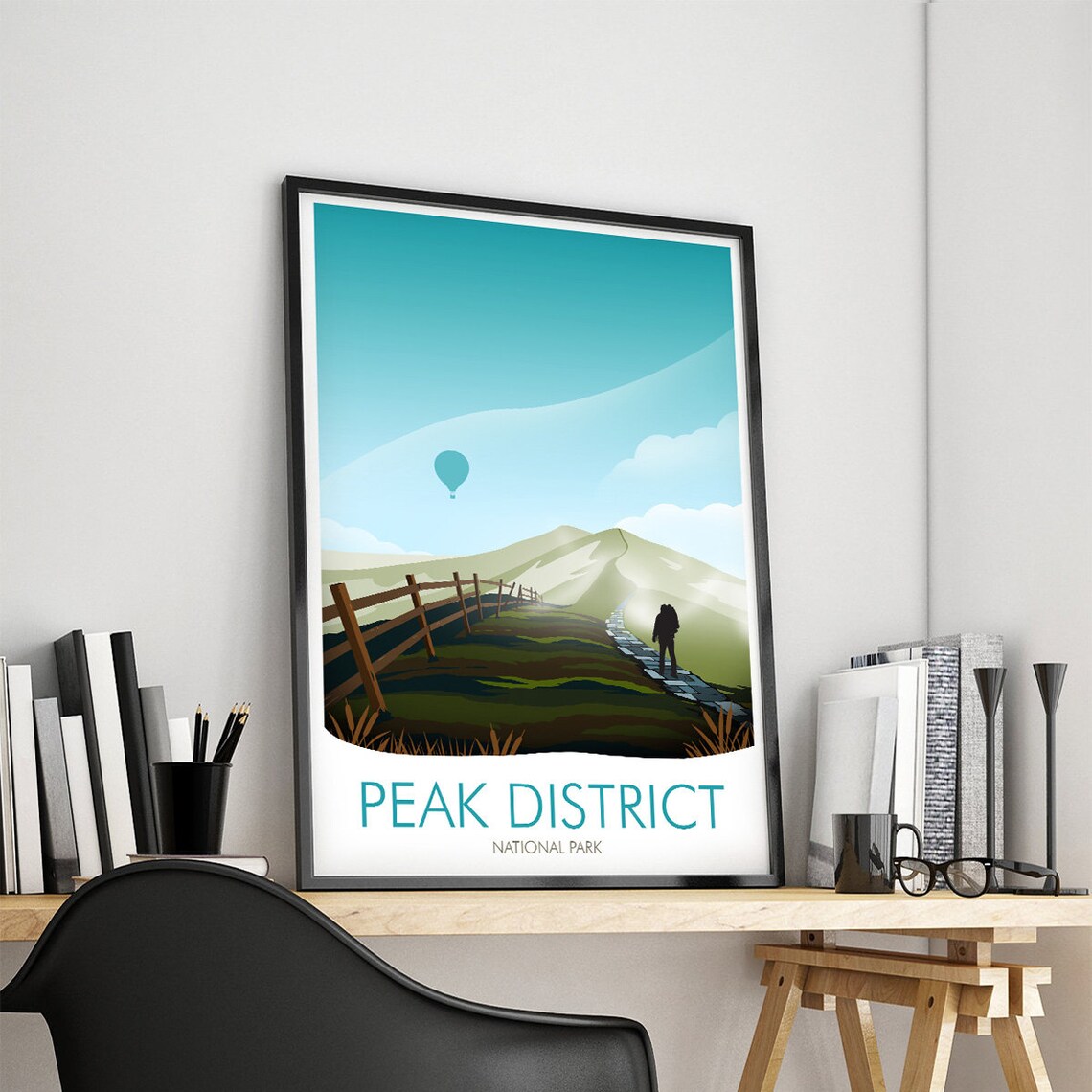 Peak District National Park Travel Poster - Image 4
