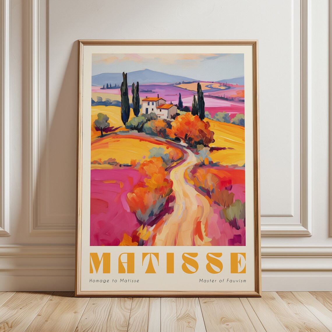 Matisse Exhibition Print Matisse Italy Landscape Painting Colourful Matisse Art Exhibition Prints Fauvist Painting Cottagecore Hm004 - Image 2
