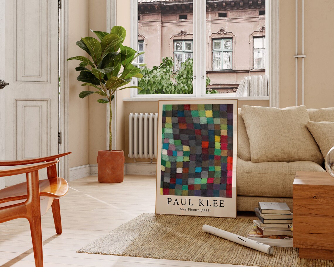 Paul Klee May Picture 1925 Vintage Art Print - Image 2