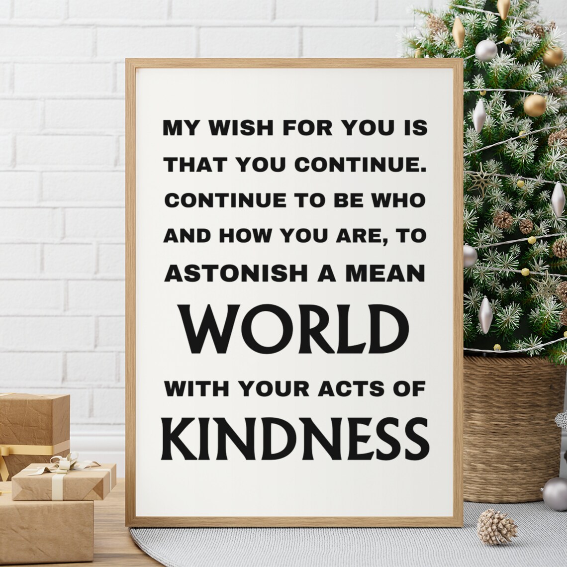 My Wish For You Acts Of Kindness Inspirational Encouragement Poster - Image 4