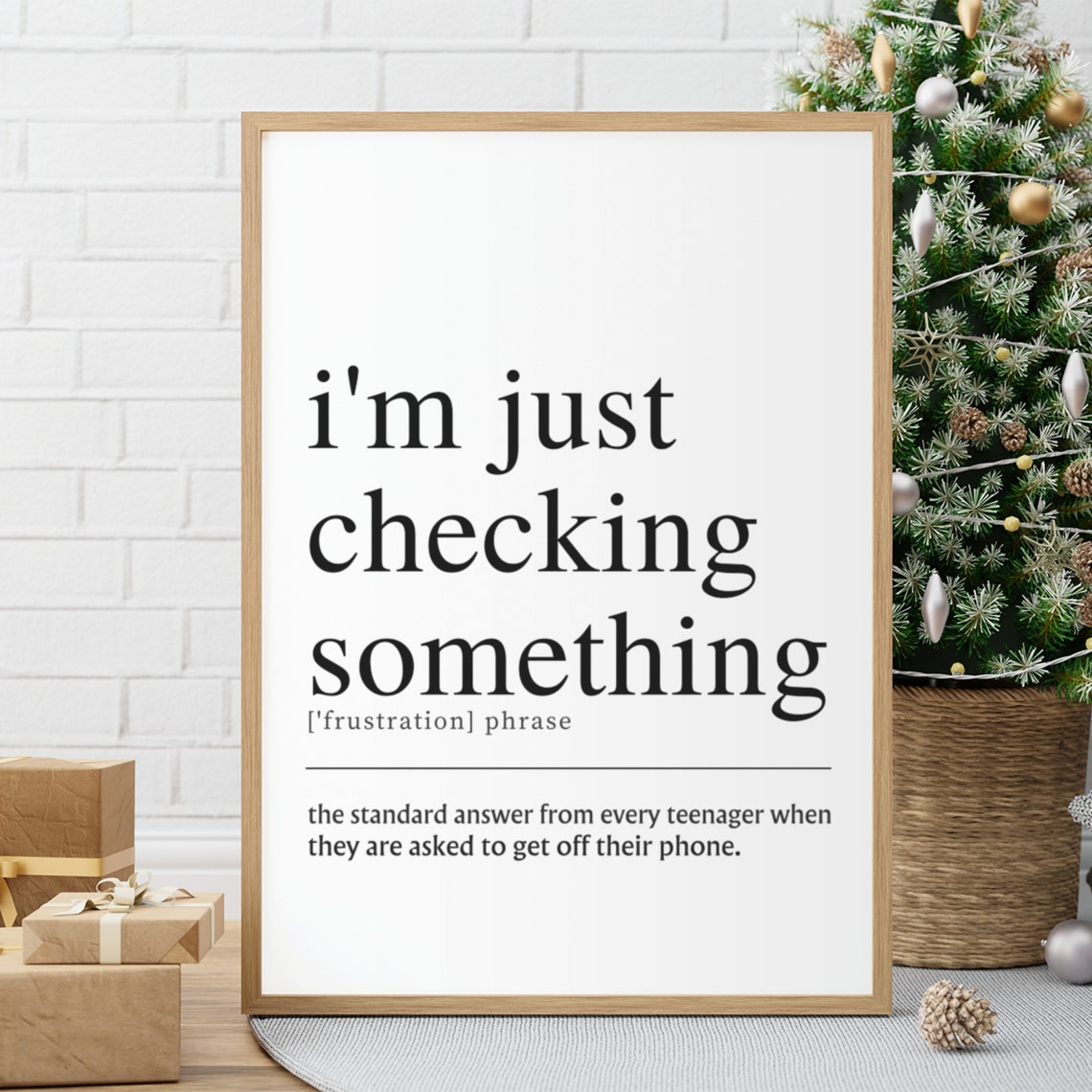 Funny Definition Print Fun Teen Wall Decor Kids Room Decor Girl Wall Art Boys Bedroom Art Dorm Wall Art Teenager Posters - Image 7