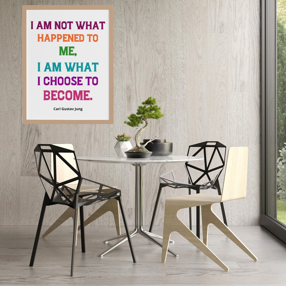 I Am Not What Happened To Me Carl Gustav Jung Set Of 4 Poster - Image 4
