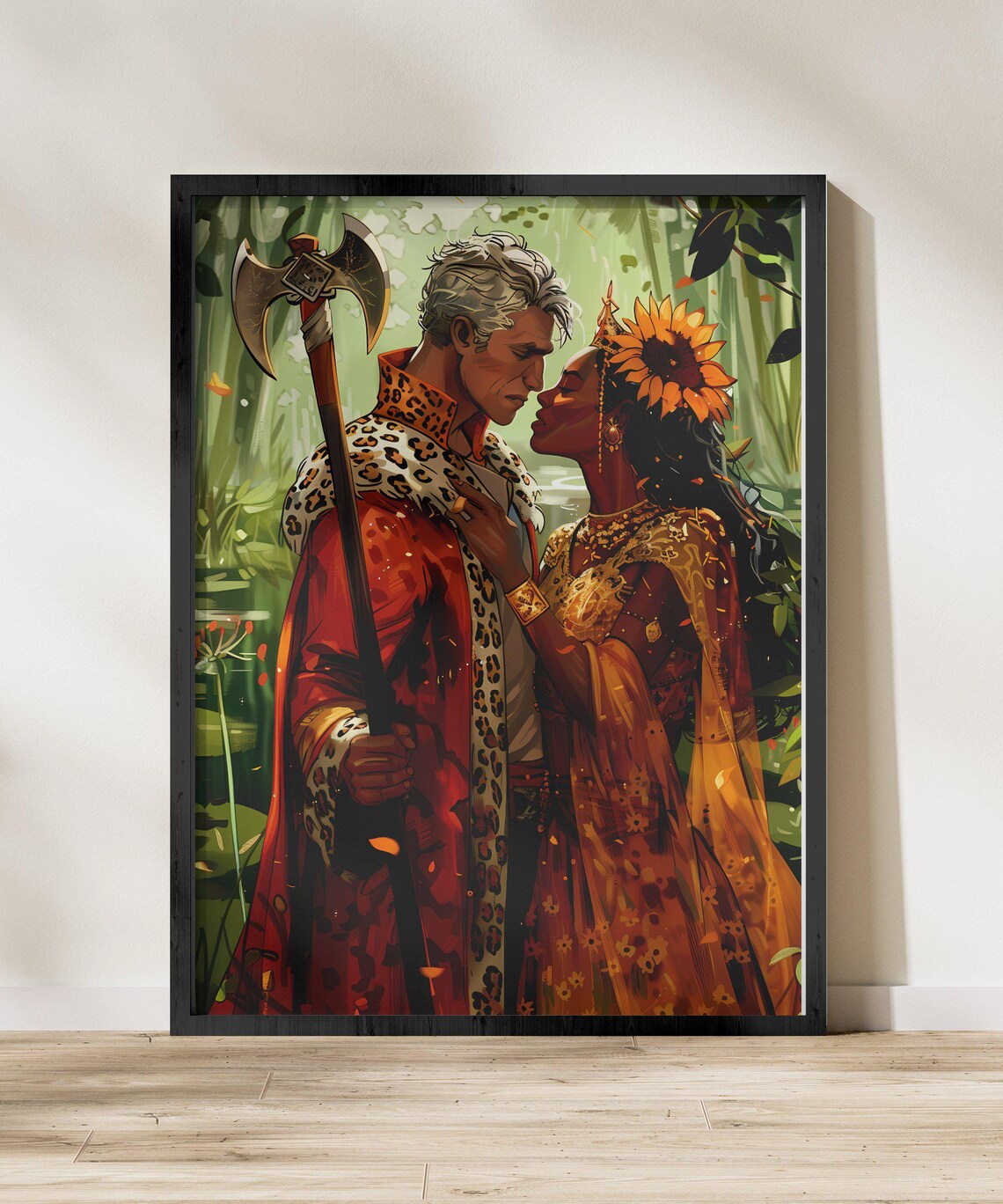 Orisha Wall Art - Yoruba Santeria Spiritual Poster