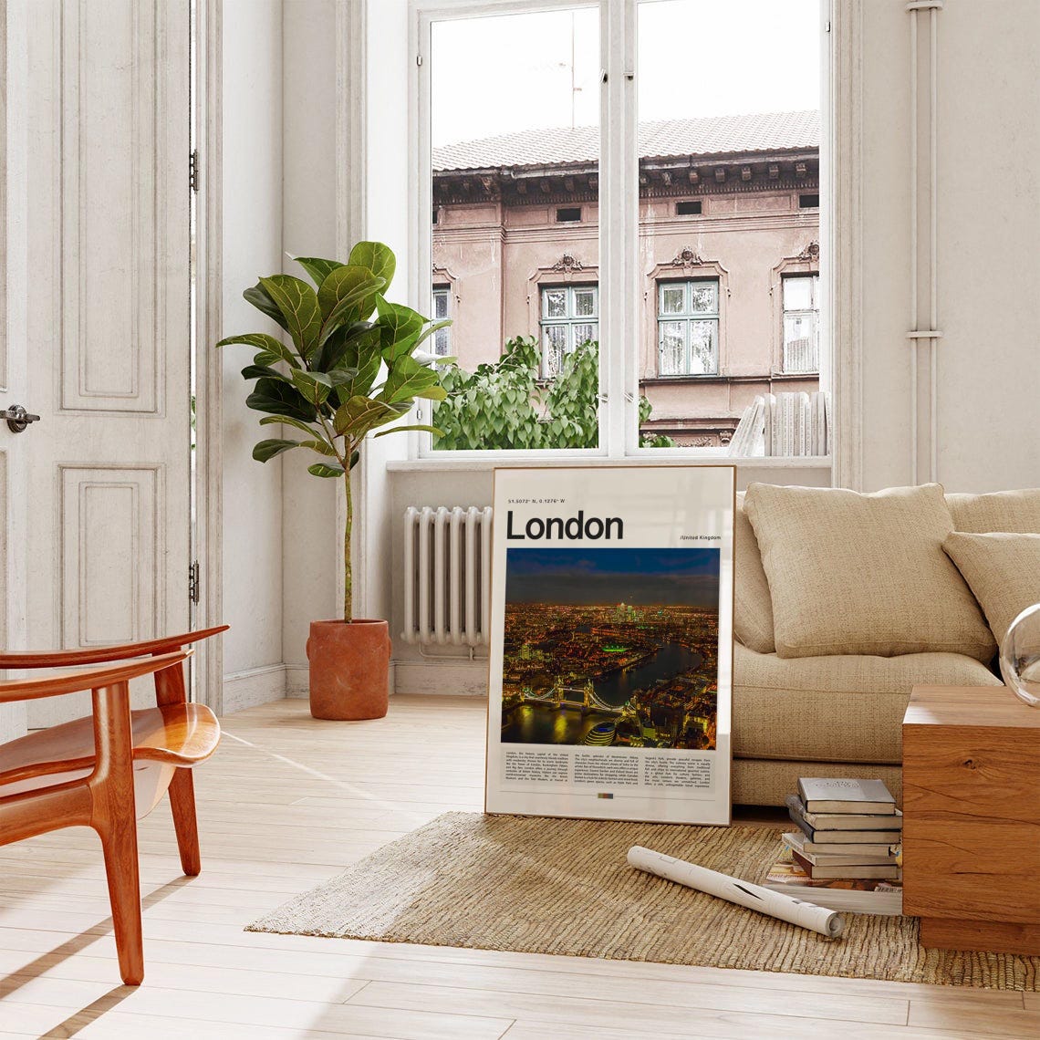 London Poster London Print London Wall Art London Gift London Travel Poster London Photo England Print England Poster - Image 4