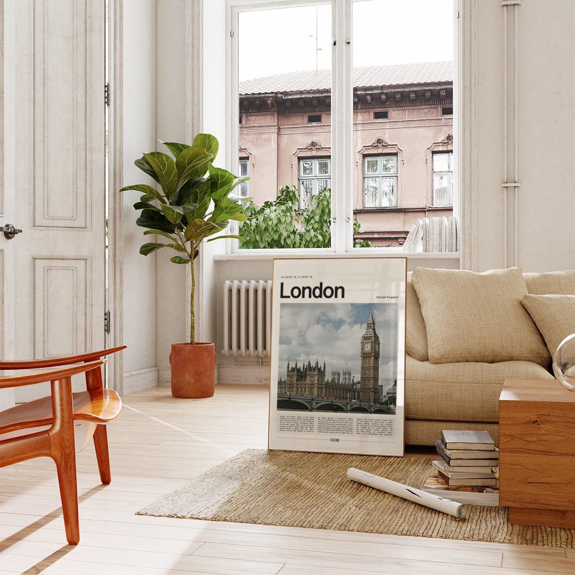 London Poster London Print London Wall Art London Gift London Travel Poster London Photo England Print England Poster - Image 4