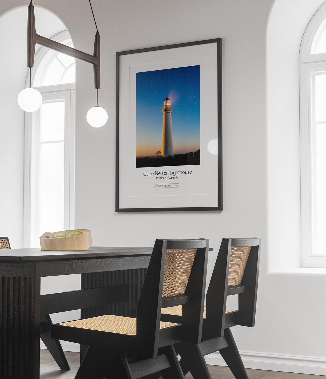 Cape Nelson Lighthouse Starry Night Portland Australia Photo Poster - Image 2