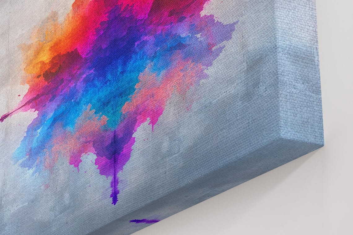 Vivid Abstract, Colorful Modern Art - Image 5