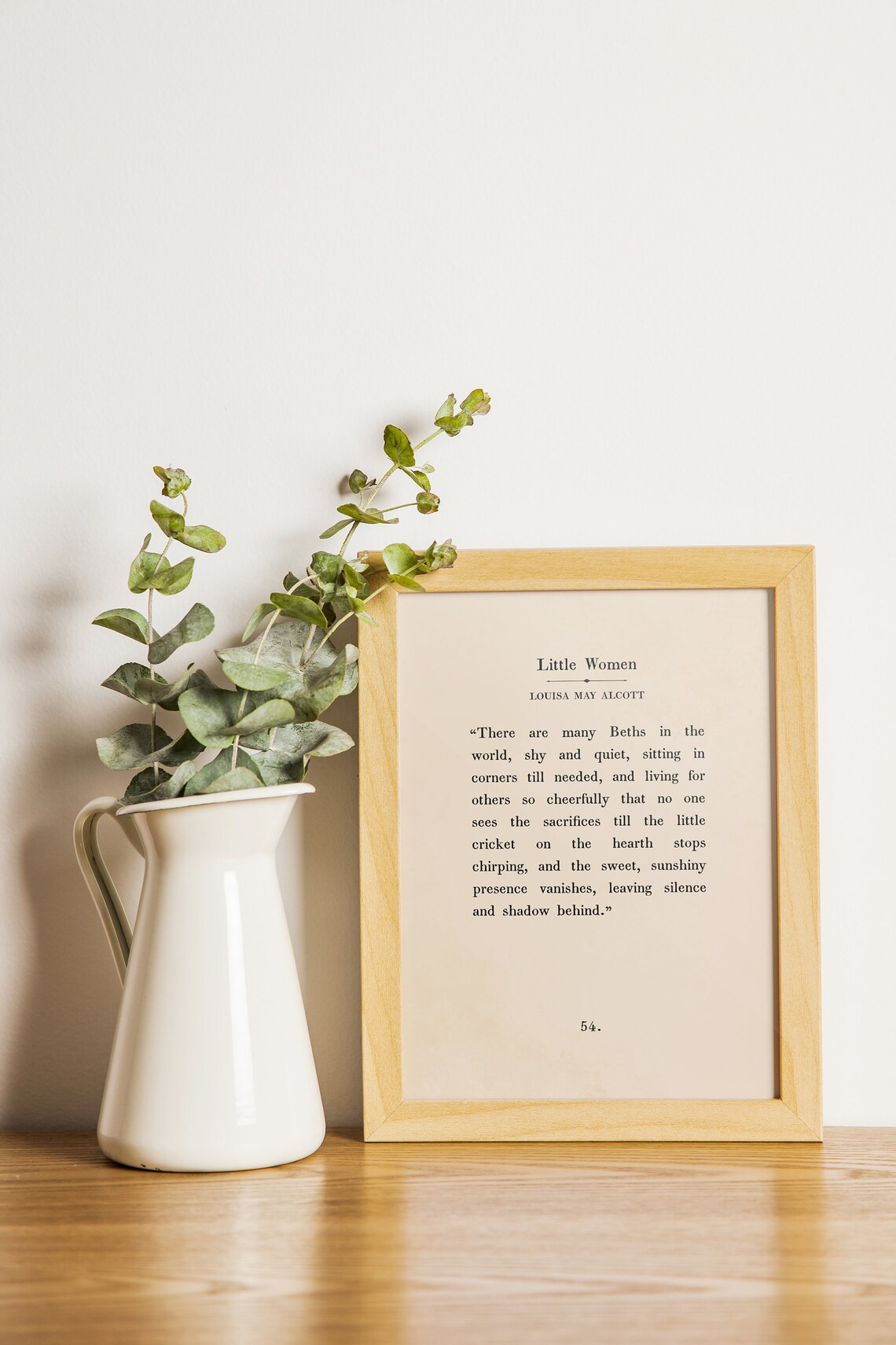 Little Women Quote Print, Vintage Book Poster - Image 2