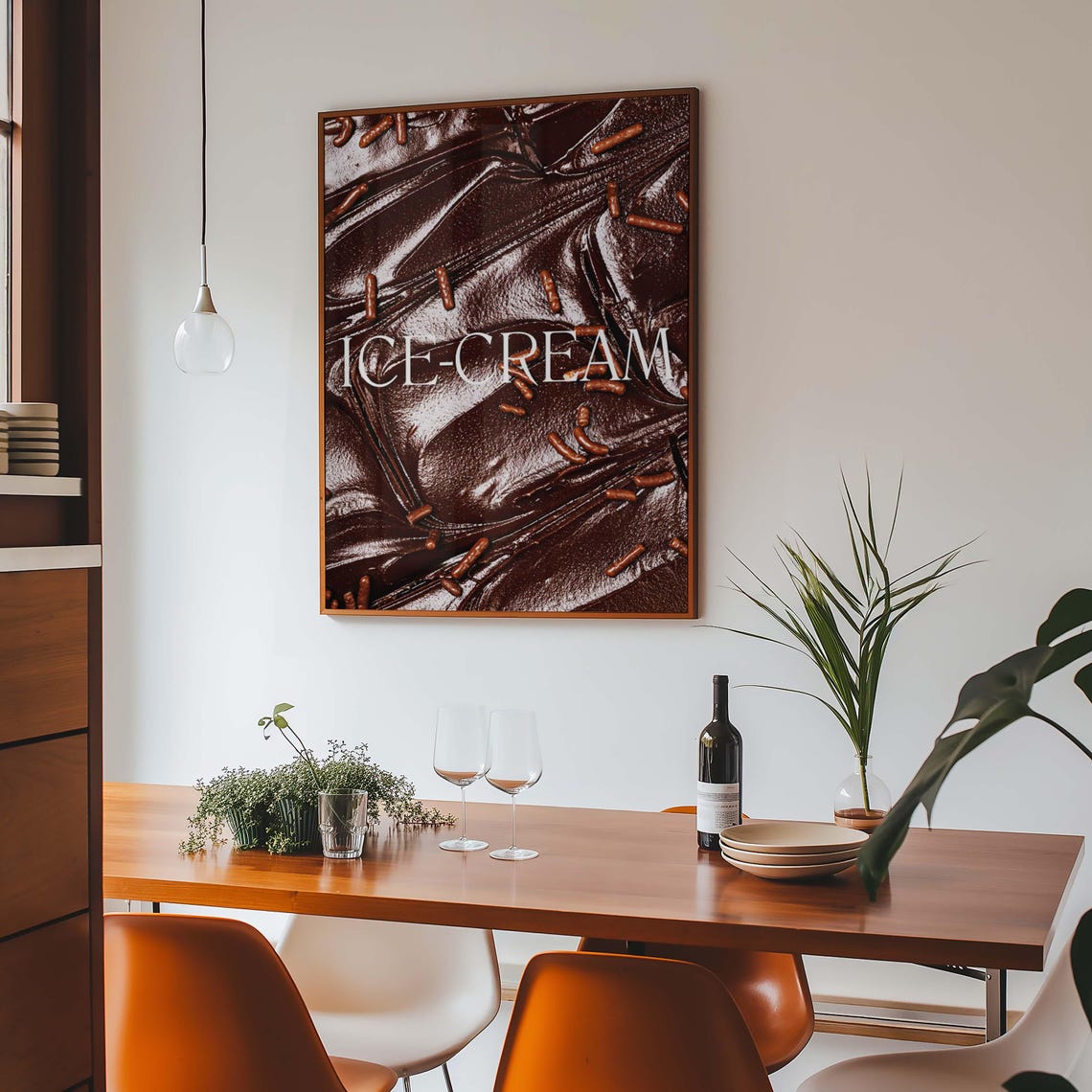 Chocolate Sprinkle Ice Cream, Kitchen Wall Art - Image 4