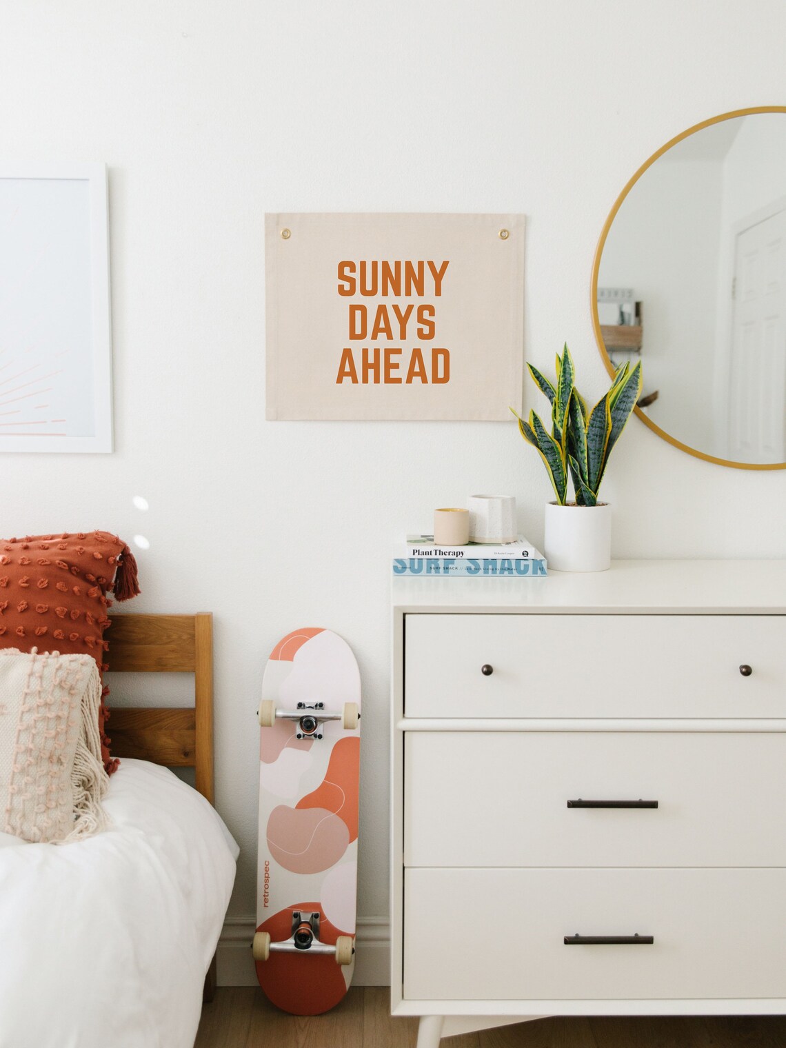 Sunny Days Ahead Beach Nursery Decor Art Print - Image 2