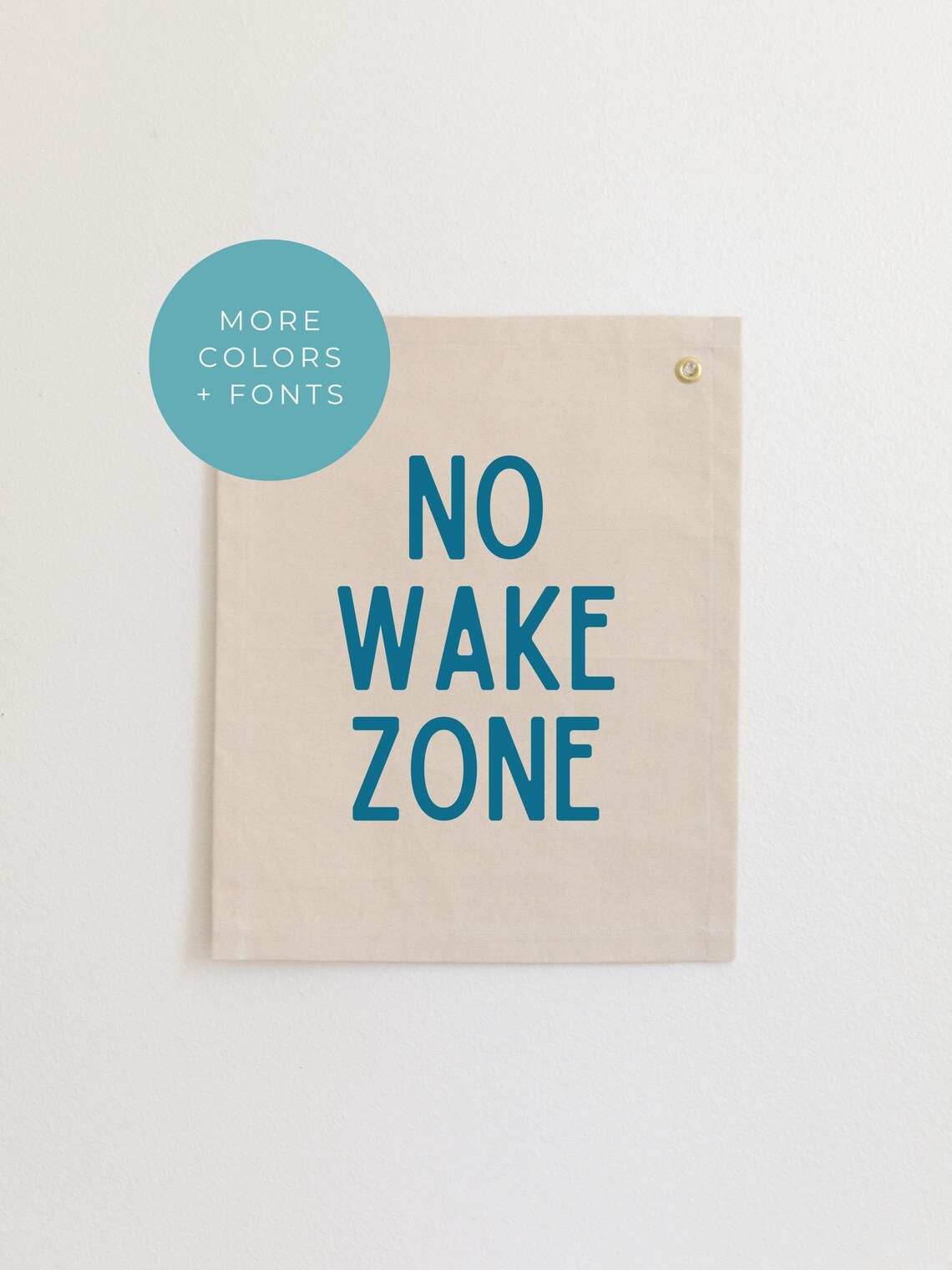 No Wake Zone Surf Nursery Decor, Beach Wall Art Print