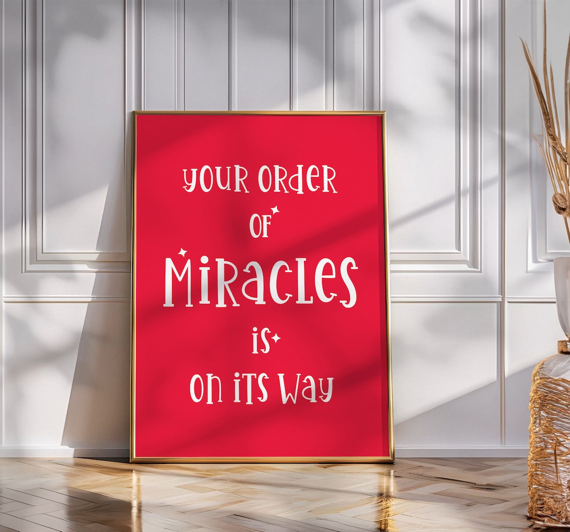 Preppy Inspirational Affirmation Quote Art Print