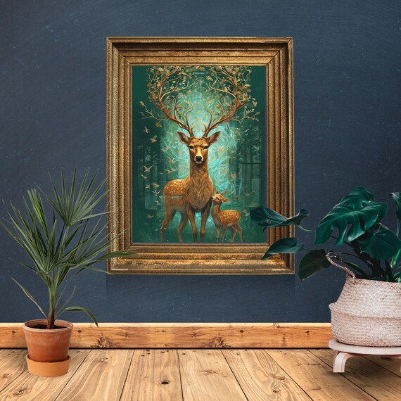 Majestic Ocean Seahorse Art Underwater Fantasy Wall Decor