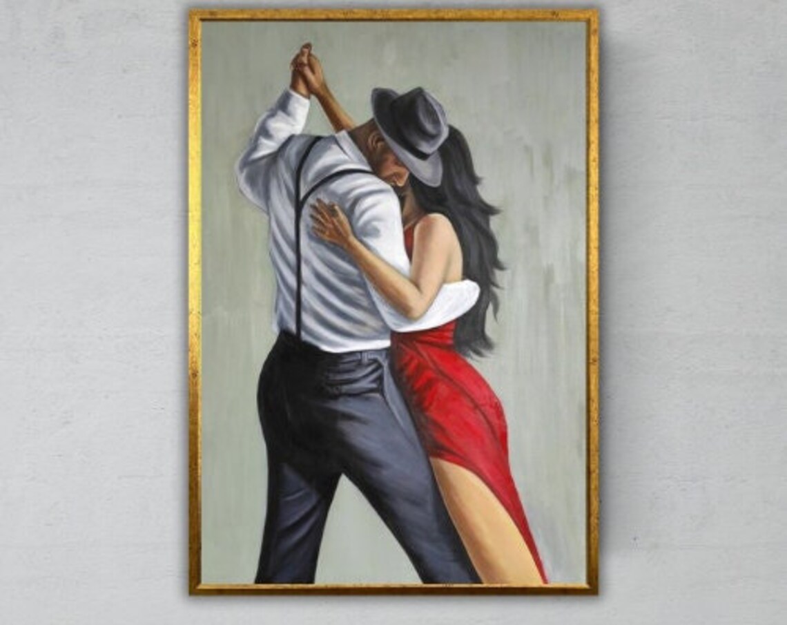 Flamenco Dancing Couple, Spanish Dance Decor