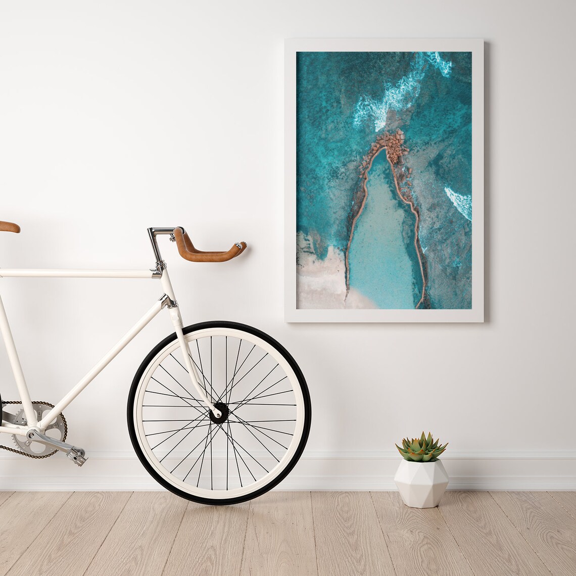 Beach Ocean Reef Tropical Coastal Decor Art Print - Image 2