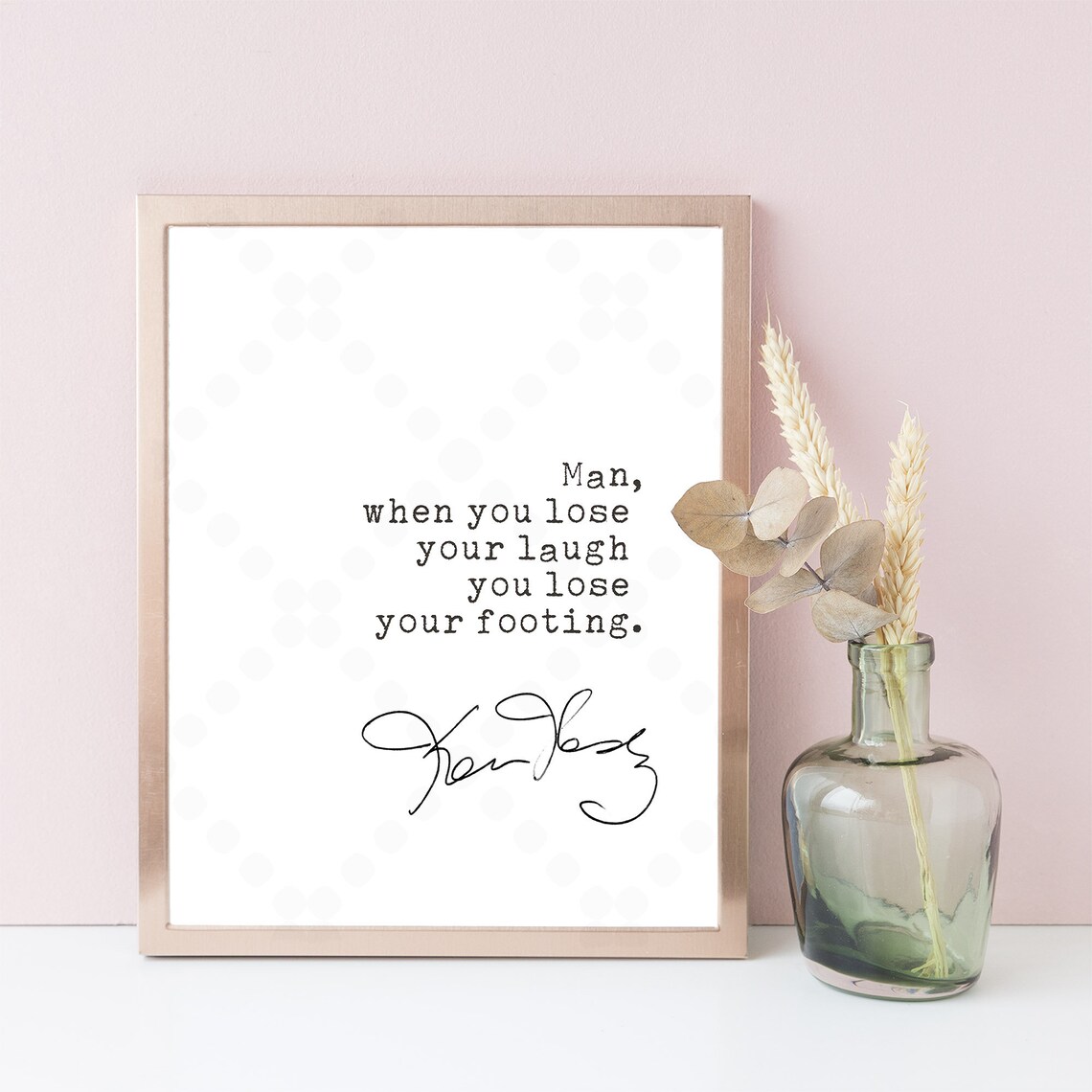 Ken Kesey Quote, One Flew Over The Cuckoo's Nest Poster - Image 4
