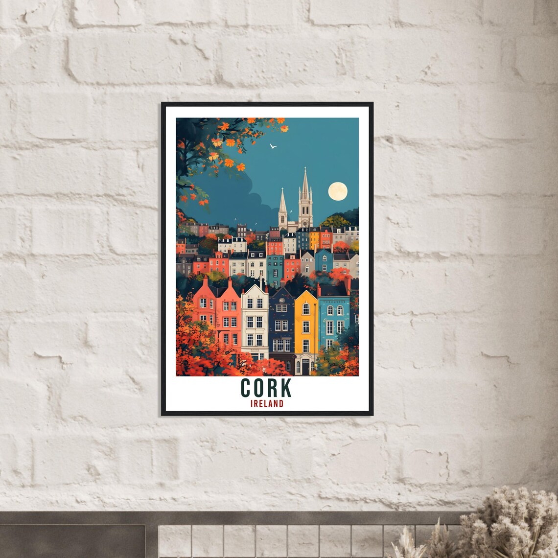 Cork Travel Poster, Ireland Home Decoration - Image 3