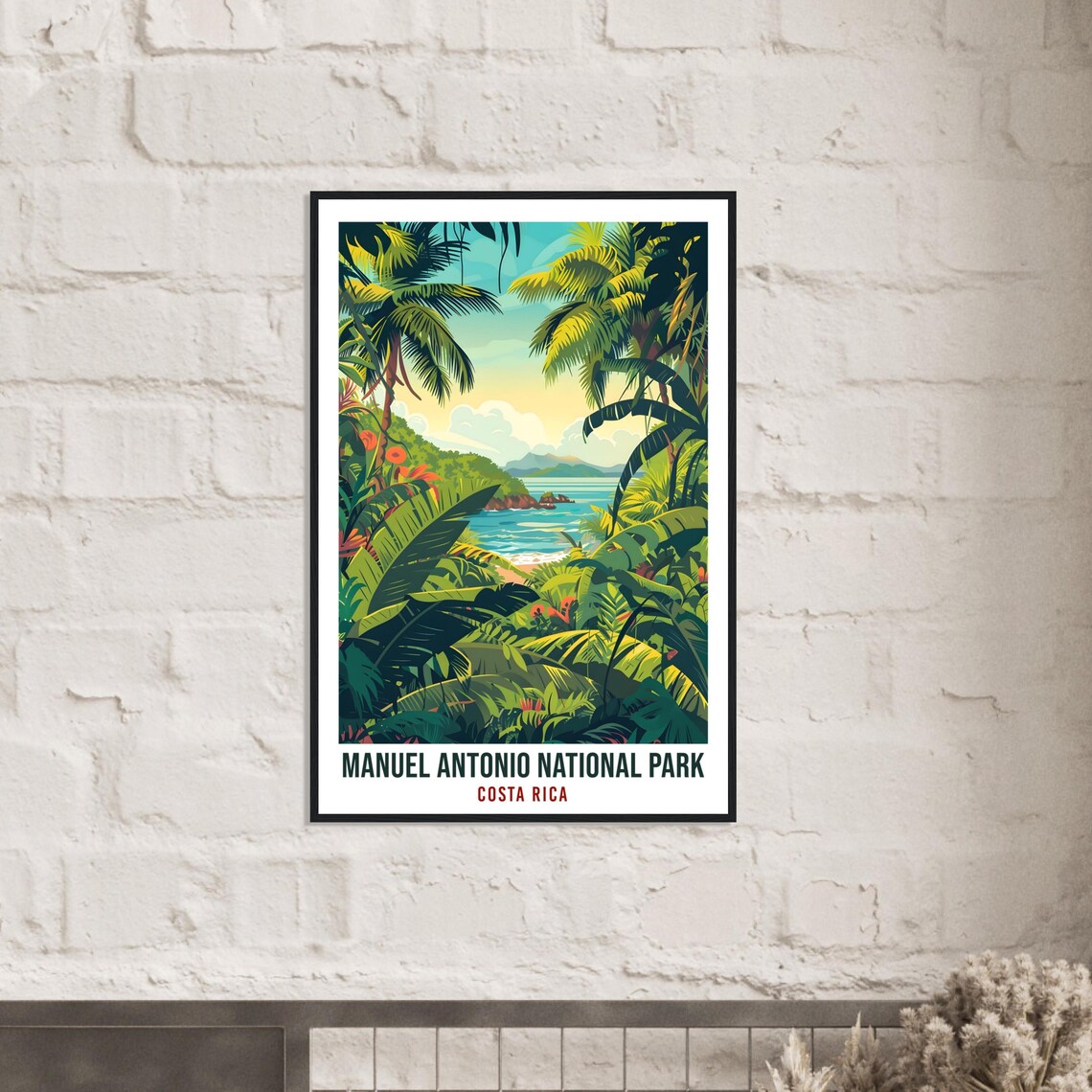 Manuel Antonio National Park Costa Rica Travel Poster - Image 3