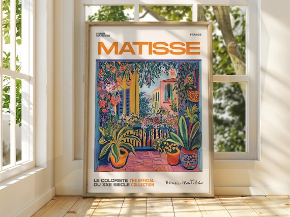 Henri Matisse Mediterranean Terrace Garden Official Collection Poster