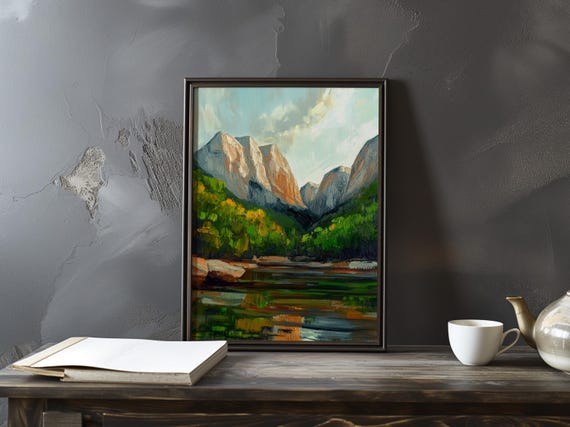 Paul Cezanne Inspired Impressionist Art Print Captivating French Landscape And Maritime Poster Still Life Prints Wall Decor