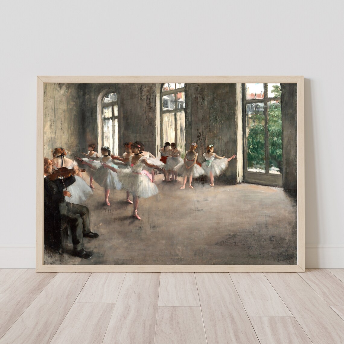 Edgar Degas Ballet Rehearsal Impressionist Art Print - Image 3