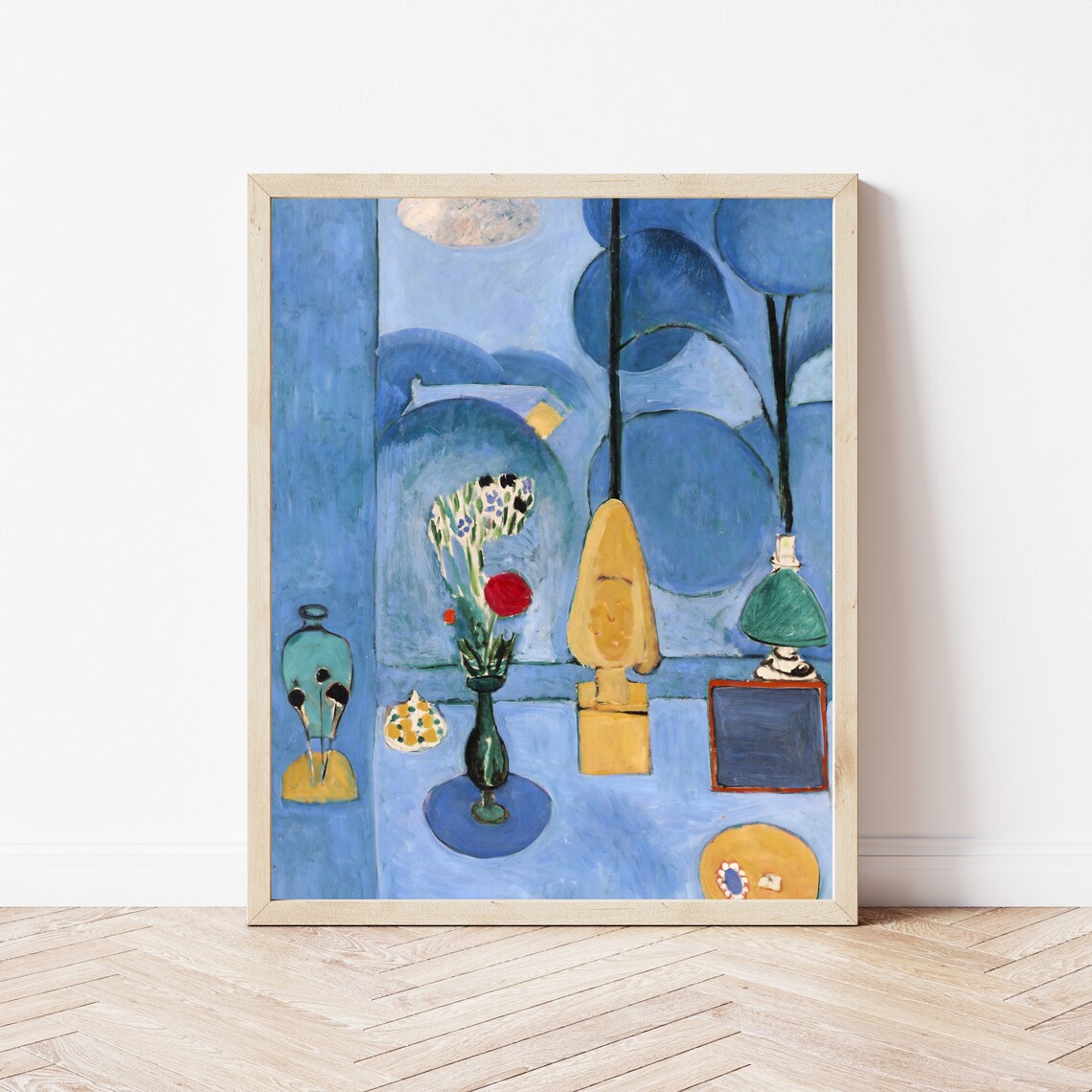 Matisse Blue Window Fauvism Abstract Art Print - Image 3