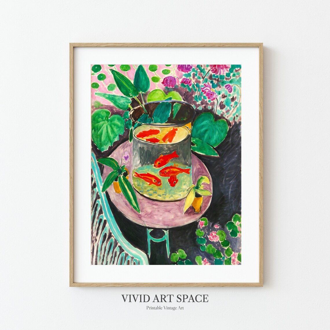 Henri Matisse Goldfish Modern Poster Print - Image 3