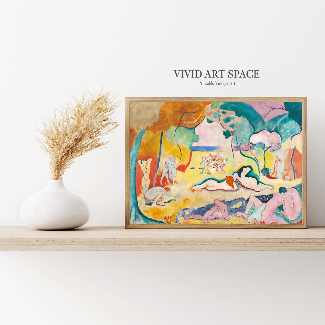 Henri Matisse Joy Of Life Abstract Art Print - Image 2