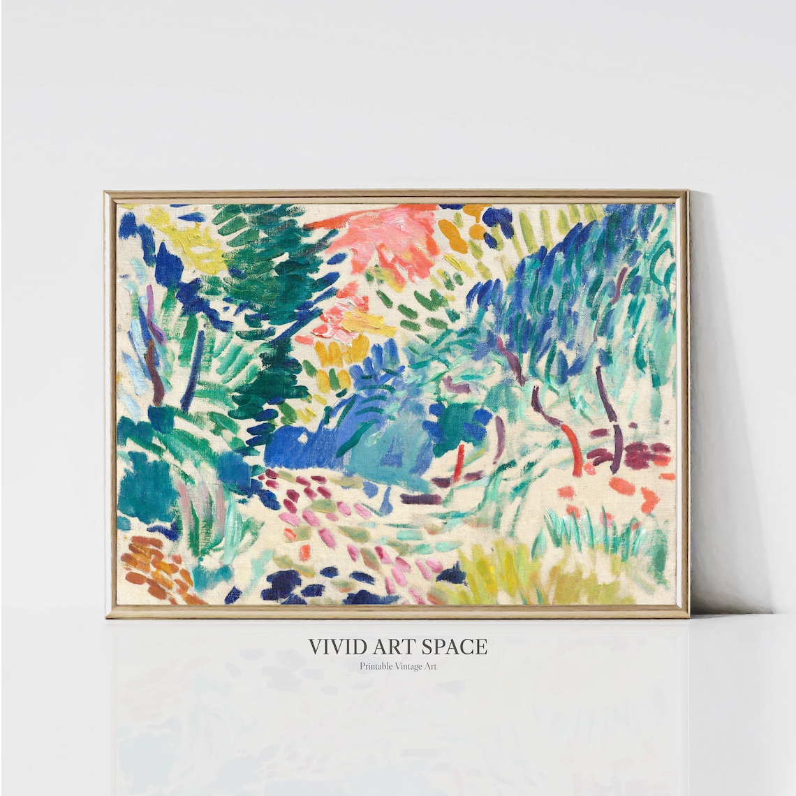 Henri Matisse Fauvism Landscape Poster Print
