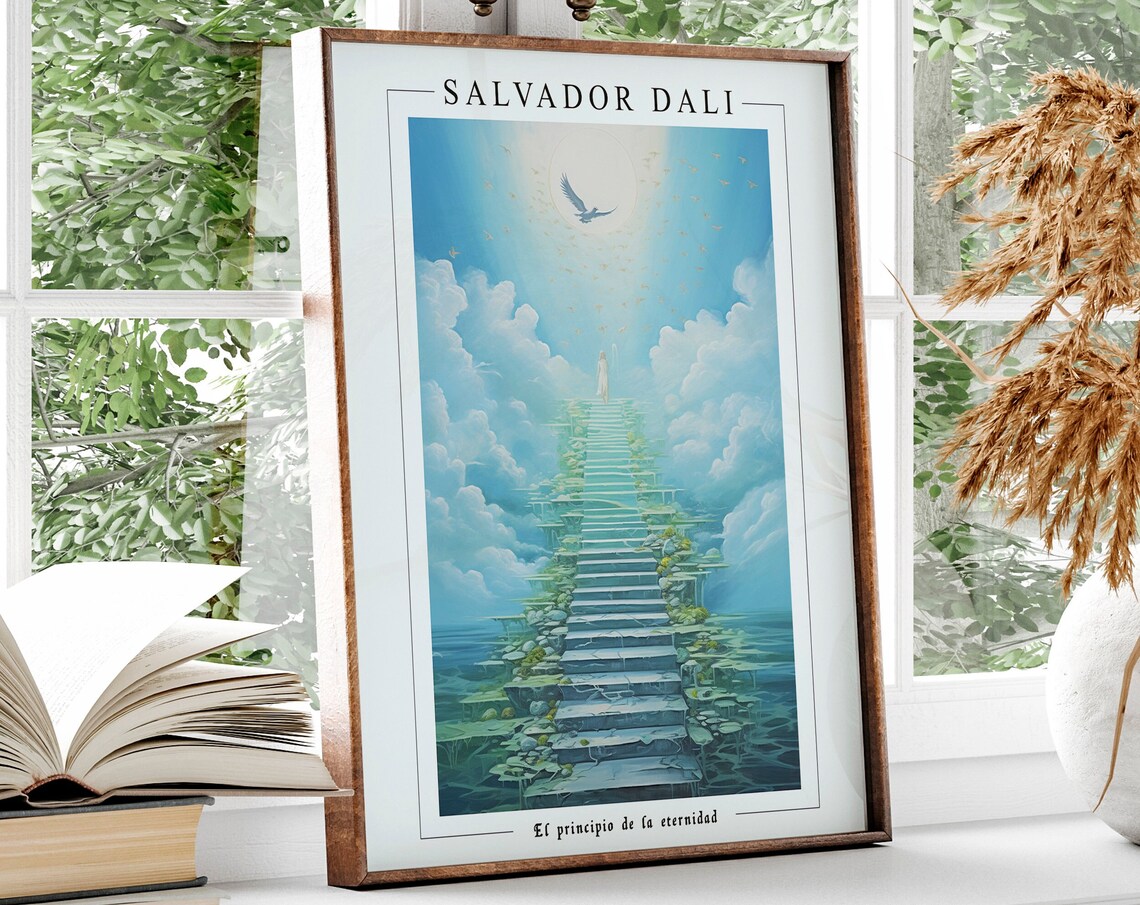 Salvador Dali Beginning Of Eternity Art Print