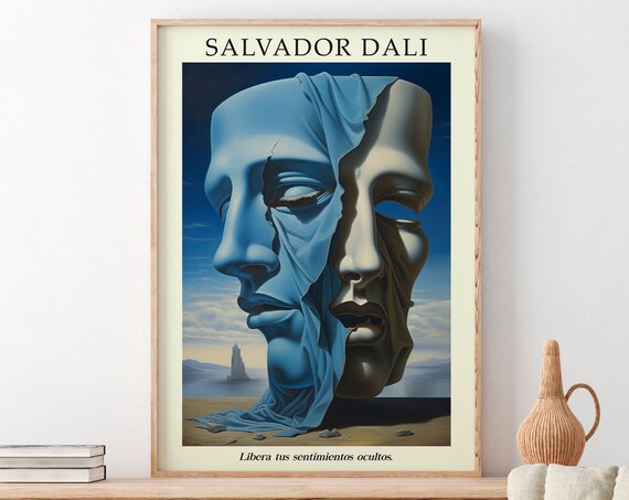 Salvador Dali Salvador Dali Print Surreal Painting Famous Artist Prints Dali Art Print Salvador Dali Prints
