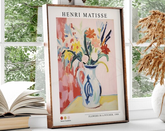 Matisse Art Flower Market Print Matisse Prints Matisse Wall Art Wall Art Flower Market