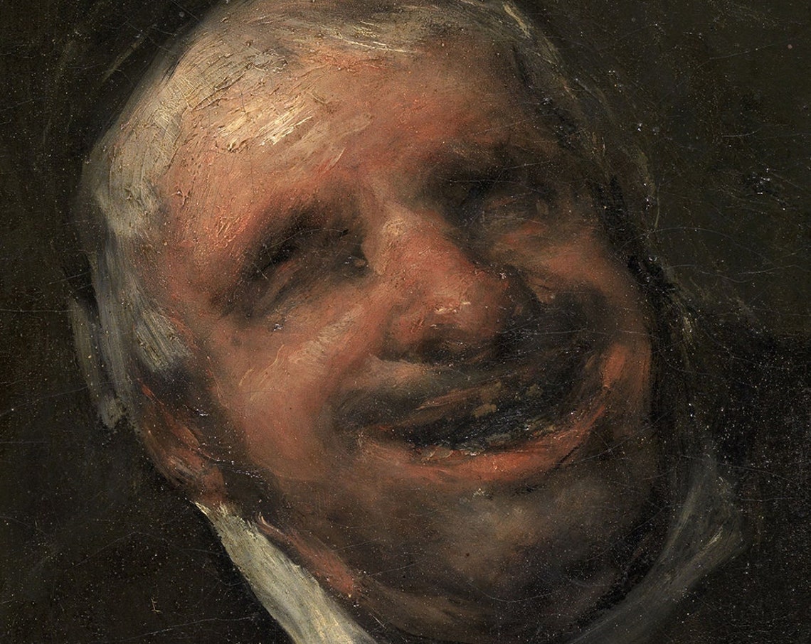 Francisco Goya Uncle Package El Tio Paquete 1819 Portrait Art Print