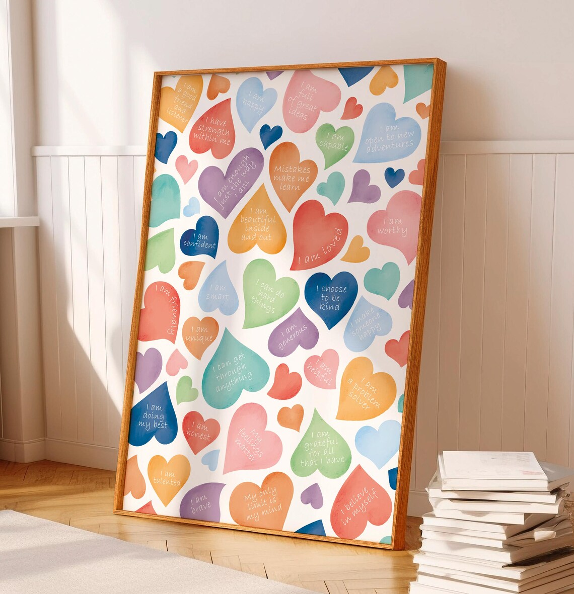 Daily Affirmation Poster, Therapy Office Decor - Image 3
