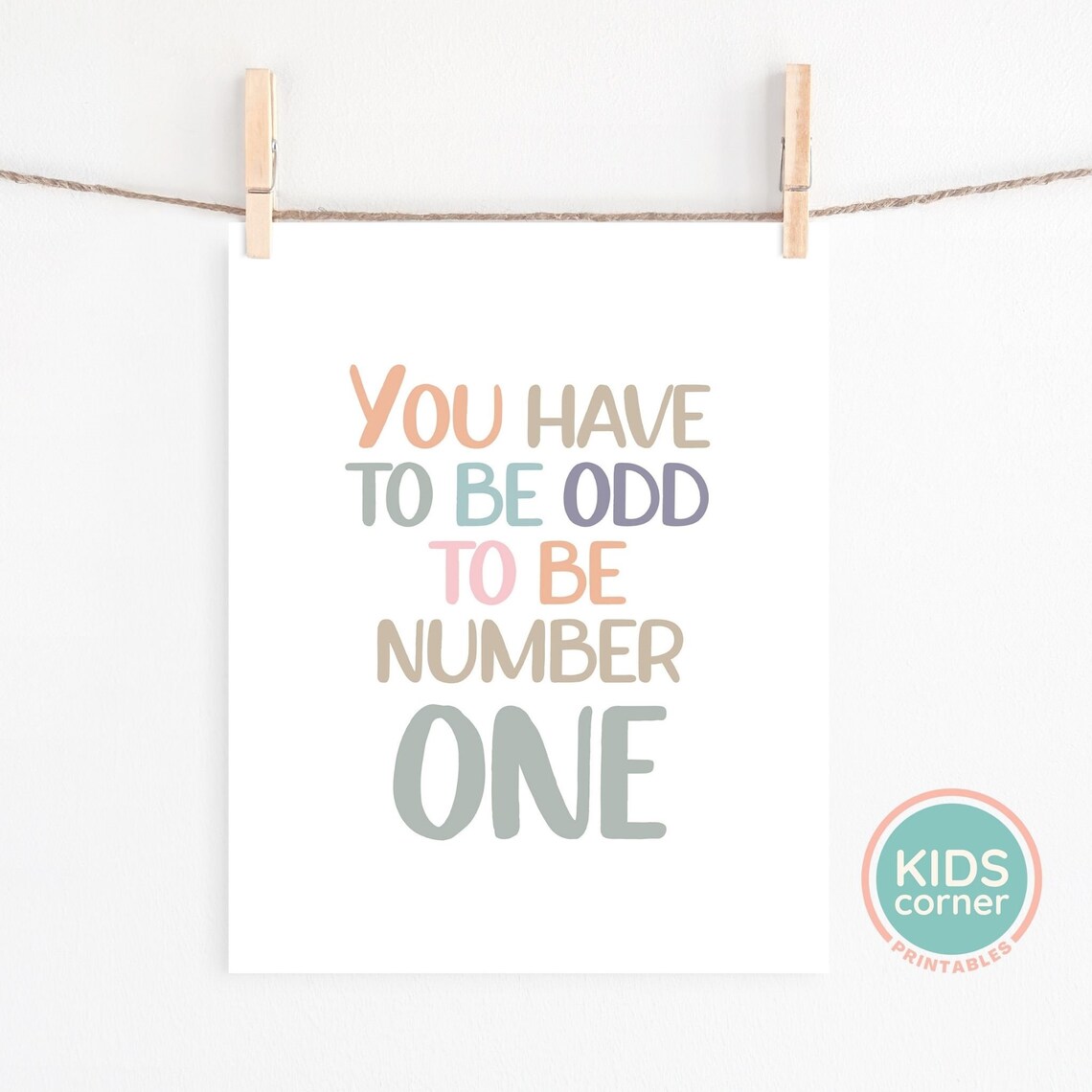 You Have To Be Odd To Be Number One, Math Humor - Image 2