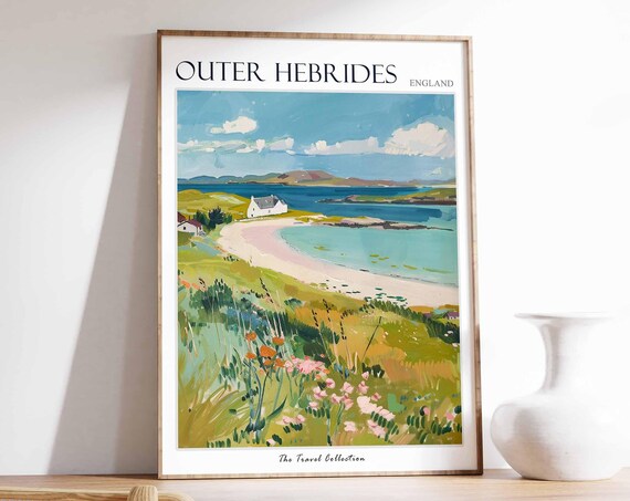 Orkney Islands Poster Scotland Poster Island Poster Scottish Decor Travel Print Wall Art Home Decor Scotland Travel Orkney Scotland