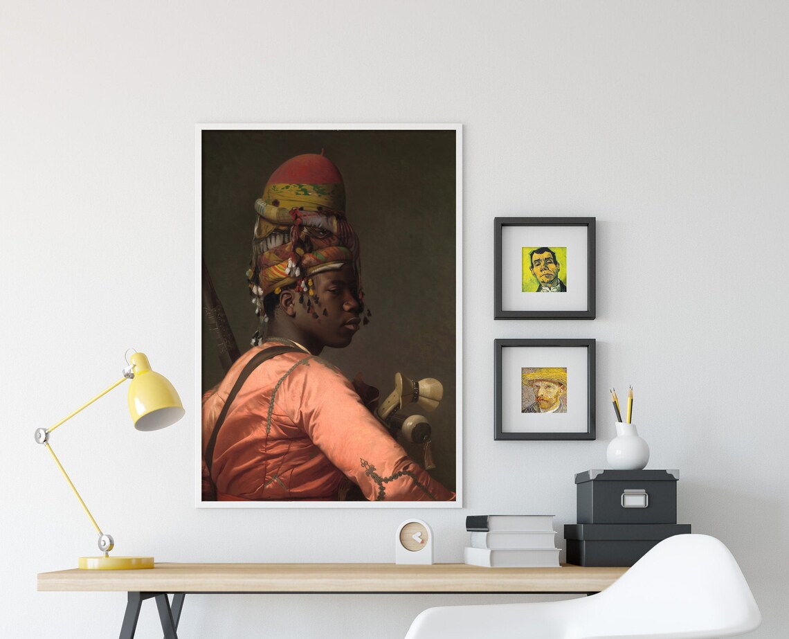 Jean-Léon Gérôme Bashi-Bazouk 1869 Art Print - Image 4