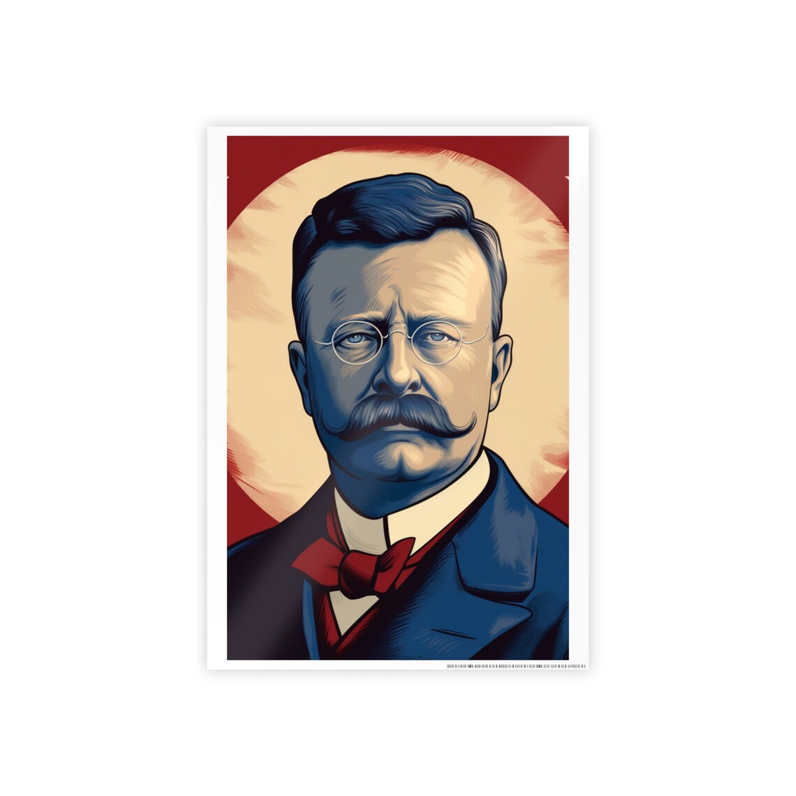 Teddy Roosevelt Campaign Poster, Gift for Occasions - Image 4