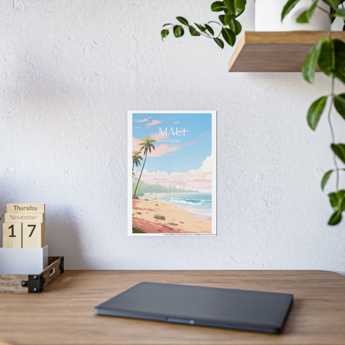 Maui Beach Poster, Hawaii Wedding Gift - Image 5