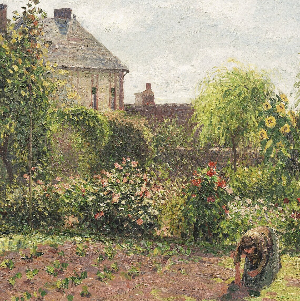 Spring Countryside Vintage Landscape Art Print - Image 3