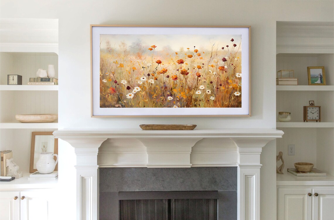 Autumn Wildflowers Art Print, Fall Floral Decor - Image 2