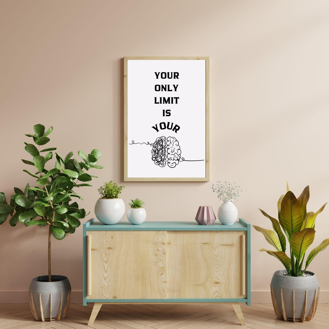 Empower Your Space, Minimalist Motivational Art Print - Image 2