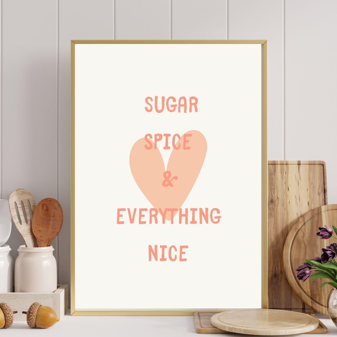 Sugar Spice And Everything Nice, Fun Kitchen Decor