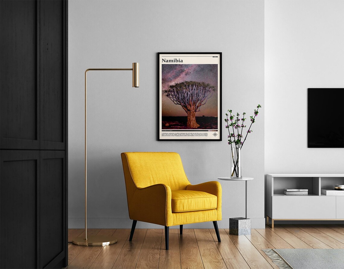 Namibia Print Namibia Wall Art Namibia Poster Namibia Photo Namibia Poster Print Africa Wall Decor - Image 3
