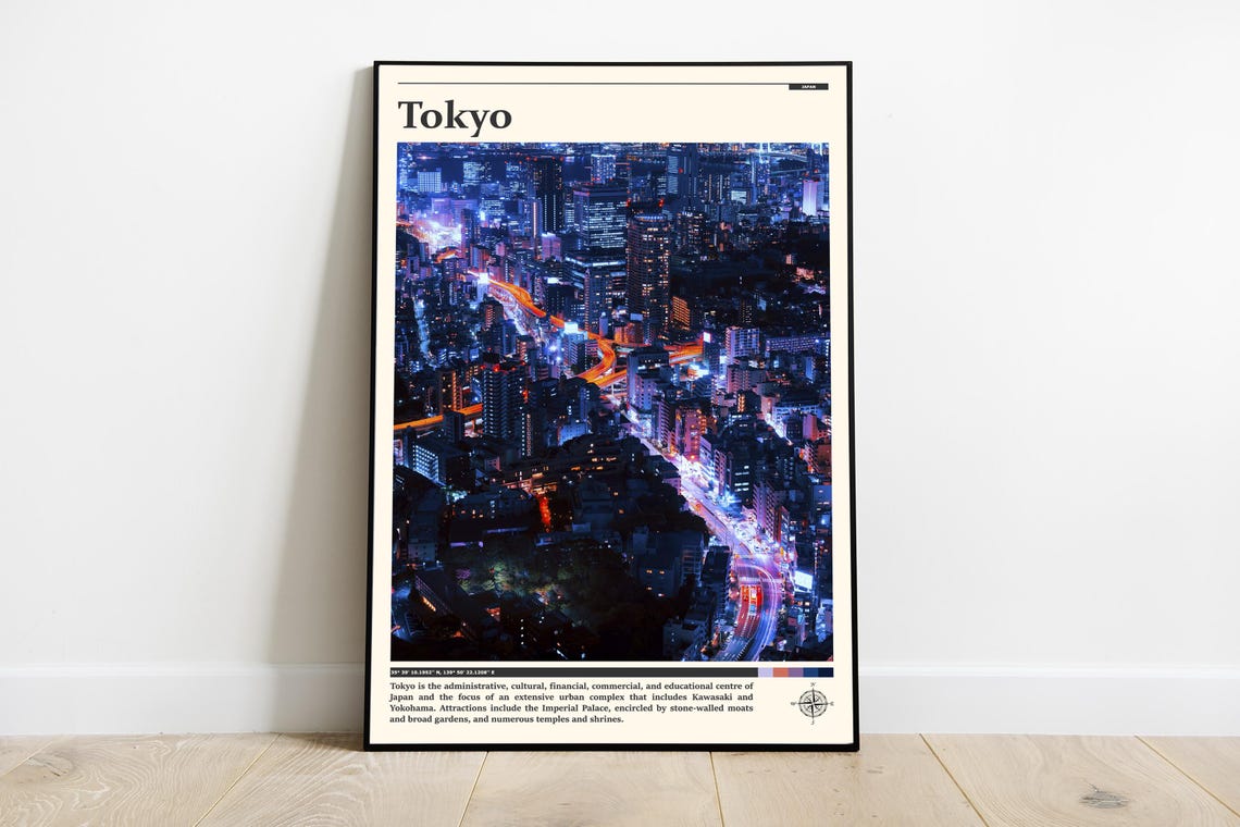 Travel Photography Tokyo Print Tokyo Wall Art Tokyo Poster Tokyo Photo Tokyo Poster Print Tokyo Wall Decor Japan Poster Print