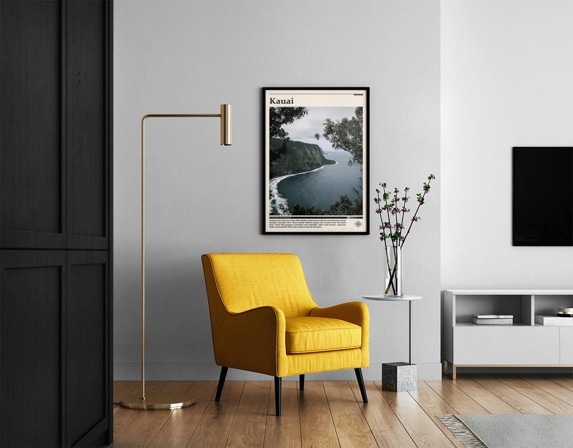 Travel Photography Kauai Print Kauai Wall Art Kauai Poster Kauai Photo Kauai Poster Print Kauai Wall Decor Hawaii Poster Print - Image 2