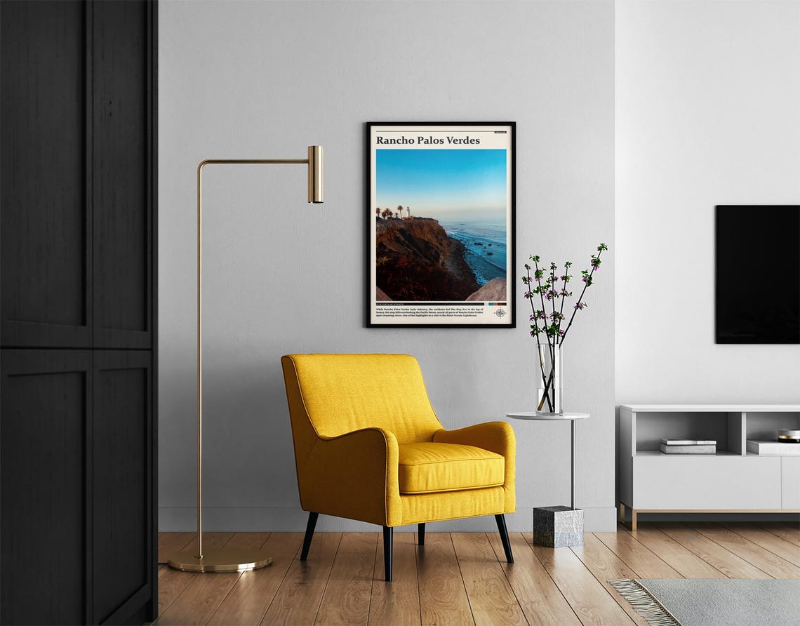 Travel Photography Rancho Palos Verdes Print Rancho Palos Verdes Wall Art Rancho Palos Verdes Poster Rancho Palos Verdes Photo - Image 2