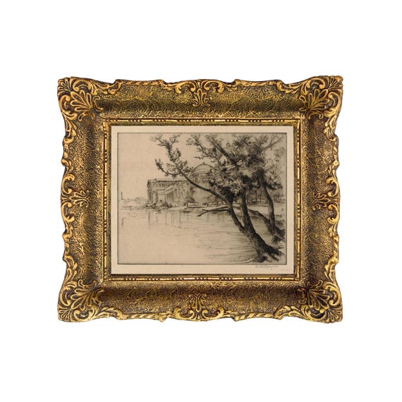 Print And Ship Architecture Sketch Print Vintage Drawing Neutral Rustic Country Decor Antique Etching Wall Art Museum Art