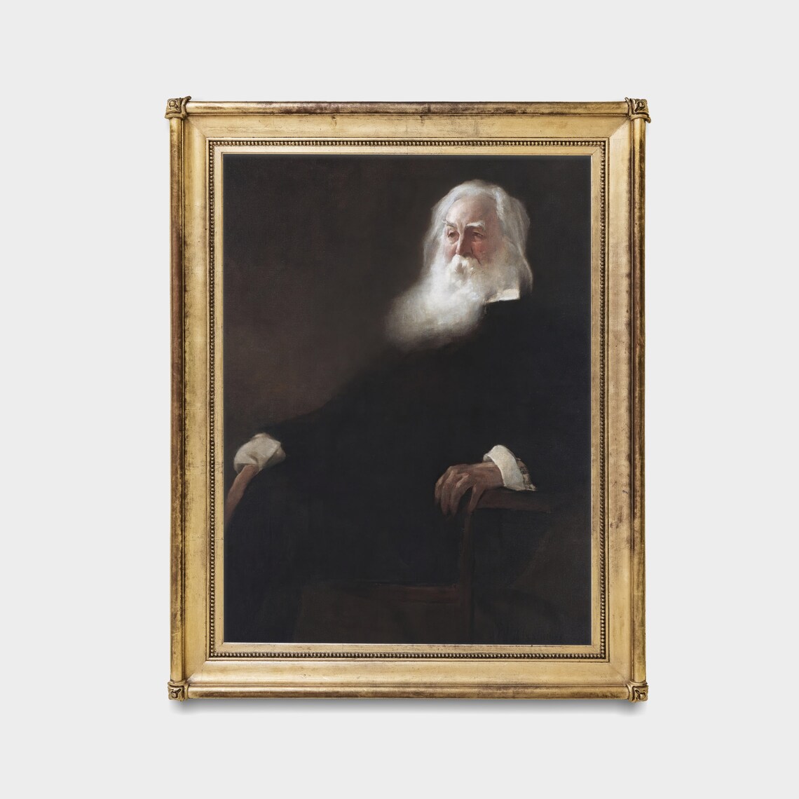 Vintage Gentleman Portrait, Rustic Art Print - Image 2