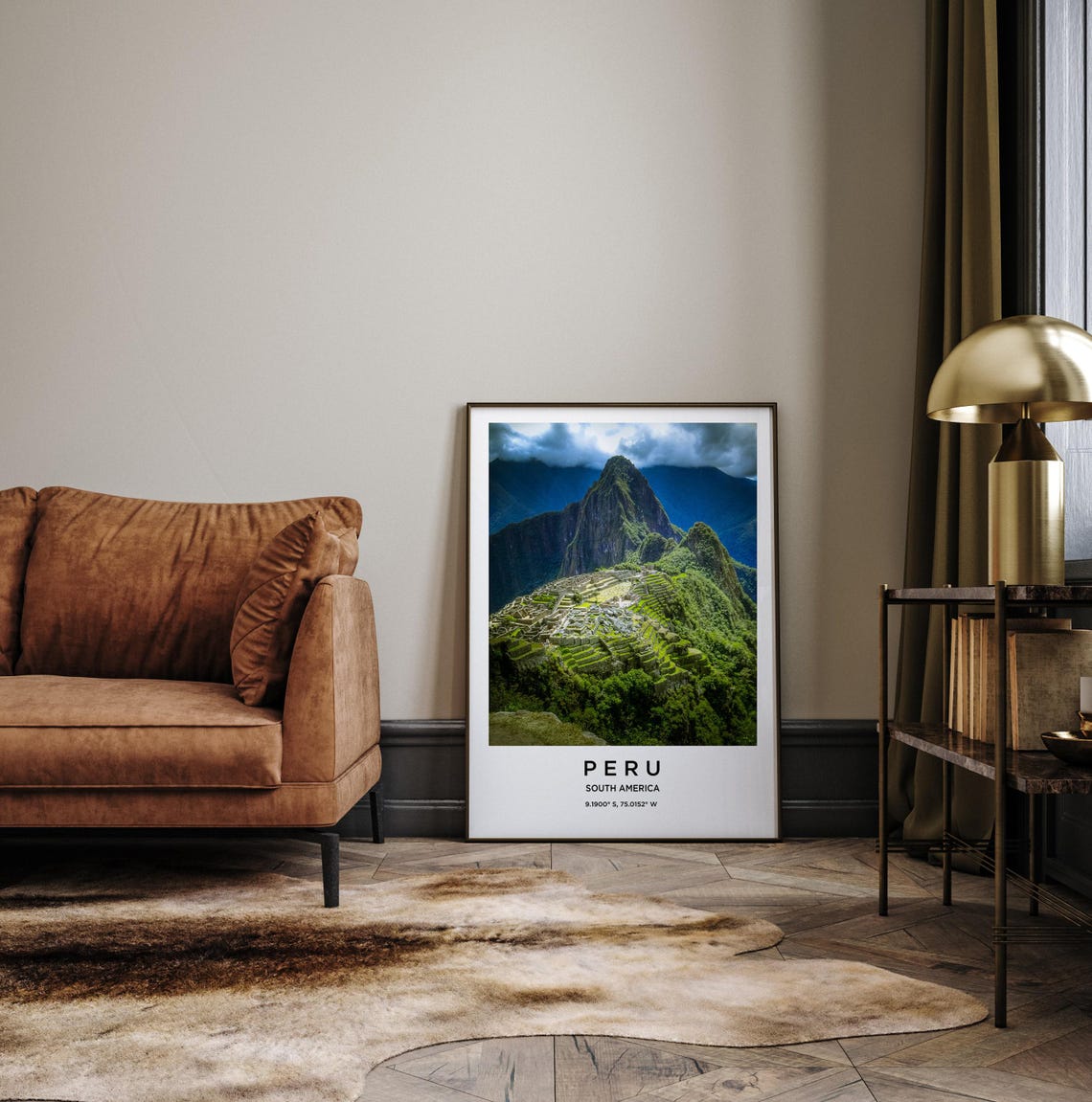 Peru Machu Picchu Ancient Citadel Andes Mountain Ruins Poster - Image 3